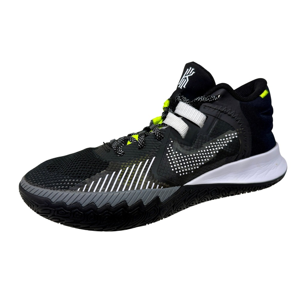 Nike Kyrie Low 5 Basketball Shoes Black Neon Green Men's Size 8.5 CZ4100 002
